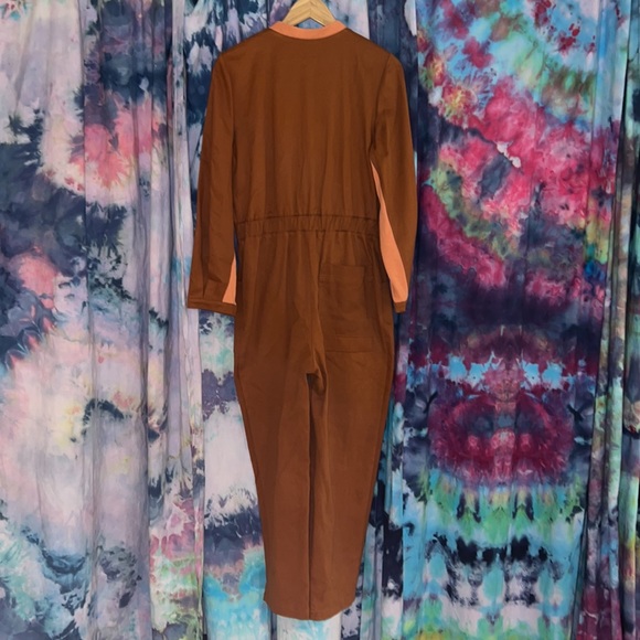NWOT Lucy Jumpsuit: Terracotta Rose - Eve Gravel - Picture 5 of 6